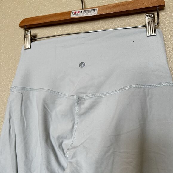 Lululemon Light Blue 7/8 Leggings Aqua Size 8 - Picture 5 of 6